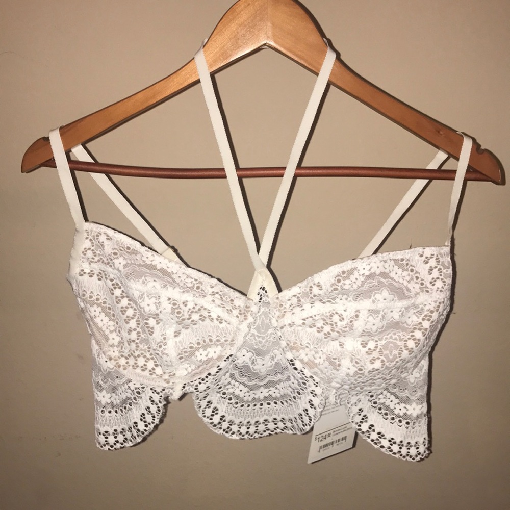 NWT For Love & Lemons Skivvies Lucia Underwire Bra
